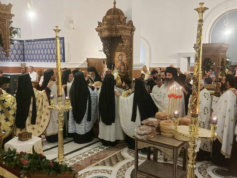 Η εορτή της Μεταμορφώσεως στη Λαυρεντιανή Μονή